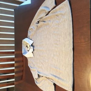 Kate spade grey wool sweater detachable collar